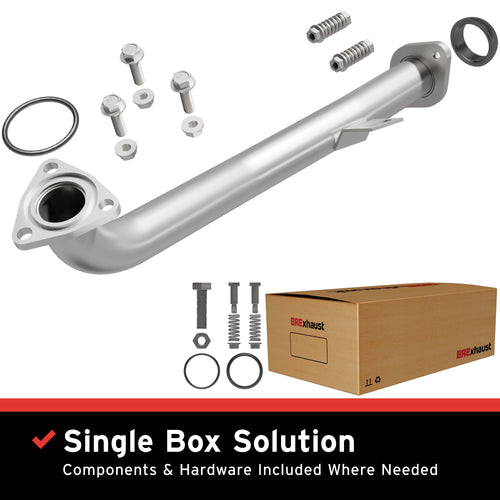 BRExhaust 1996-2000 Honda Civic 1.6L | 1996-1997 Honda Civic del Sol S 1.6L Direct-Fit Exhaust Front Pipe Kit 107-0013