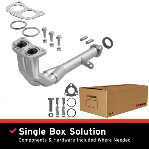 BRExhaust 1997-1998 Acura EL 1.6L | 1996-1998 Honda Civic 1.6L Direct-Fit Exhaust Front Pipe Kit 107-0014