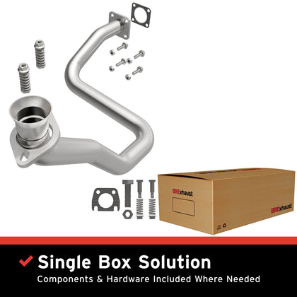 BRExhaust 1987-1990 Jeep Wrangler 4.2L Direct-Fit Exhaust Front Pipe Kit 107-0017