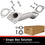 BRExhaust Direct-Fit Exhaust Front Pipe Kit 107-0020