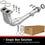 BRExhaust 1997-2001 Honda CR-V 2.0L Direct-Fit Exhaust Front Pipe Kit 107-0024