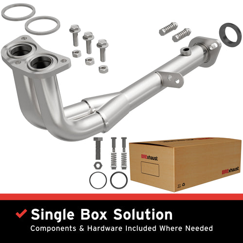 BRExhaust 1997-2001 Honda CR-V 2.0L Direct-Fit Exhaust Front Pipe Kit 107-0024