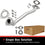 BRExhaust 1999-2000 Nissan Frontier 3.3L / 2000 Nissan Xterra 3.3L Direct-Fit Exhaust Front Pipe Kit 107-0035