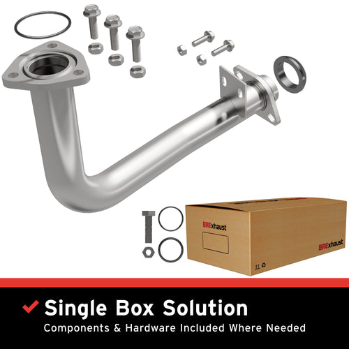 BRExhaust 1994-1997 Honda Accord 2.2L Direct-Fit Exhaust Front Pipe Kit 107-0048