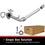 BRExhaust 2005-2008 Audi A4 Quattro 2.0L Direct-Fit Exhaust Front Pipe Kit 107-0058