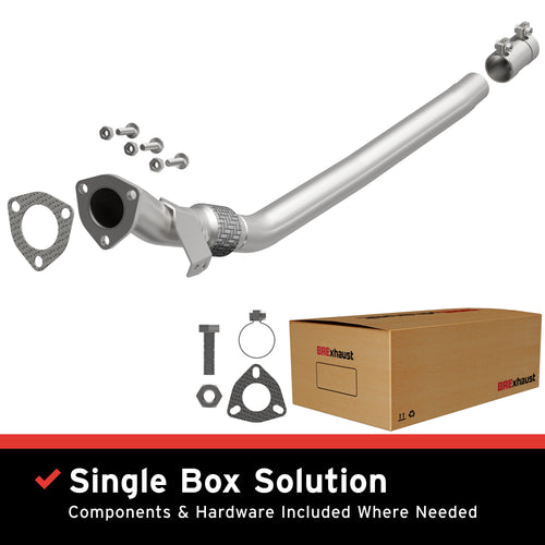 BRExhaust 2005-2008 Audi A4 Quattro 2.0L Direct-Fit Exhaust Front Pipe Kit 107-0059
