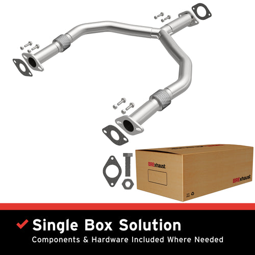 BRExhaust 2005-2006 INFINITI G35 3.5L Direct-Fit Exhaust Front Pipe Kit 107-0061