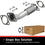 BRExhaust 2007-2009 Ford Fusion 2.3L | 2007-2009 Mercury Milan 2.3L Direct-Fit Exhaust Front Pipe Kit 107-0068