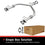 BRExhaust Direct-Fit Exhaust Front Pipe Kit 107-0075