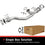 BRExhaust 2004 Chevrolet Malibu 3.5L Direct-Fit Exhaust Front Pipe Kit 107-0080