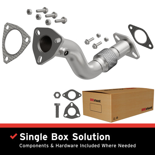 BRExhaust 2004-2008 Chevrolet Malibu 2.2L | 2006-2007 Pontiac G6 2.4L Direct-Fit Exhaust Front Pipe Kit 107-0081