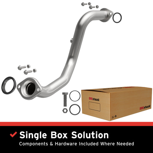 BRExhaust 2009-2010 Pontiac Vibe 2.4L Direct-Fit Exhaust Front Pipe Kit 107-0084