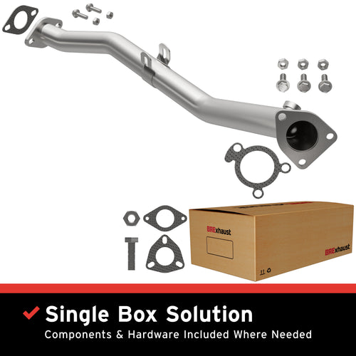 BRExhaust 1990-1993 Mazda Miata 1.6L Direct-Fit Exhaust Front Pipe Kit 107-0092
