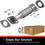 BRExhaust Direct-Fit Exhaust Front Pipe Kit 107-0098