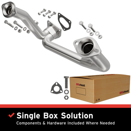 BRExhaust Direct-Fit Exhaust Front Pipe Kit 107-0101
