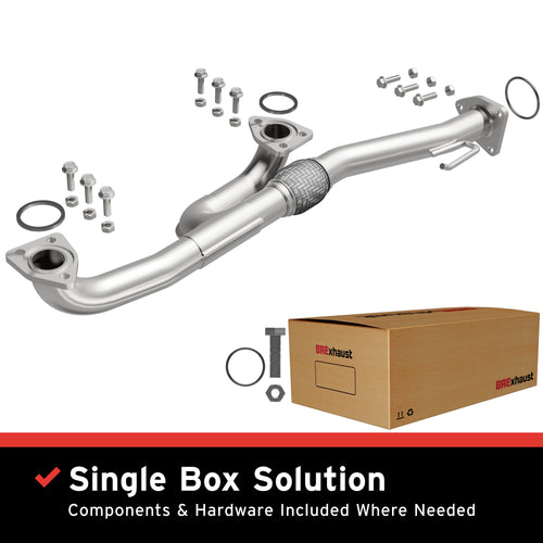 BRExhaust 2004-2008 Acura TL Base 3.2L / 2003-2007 Honda Accord 3.0L Direct-Fit Exhaust Front Pipe Kit 107-0113