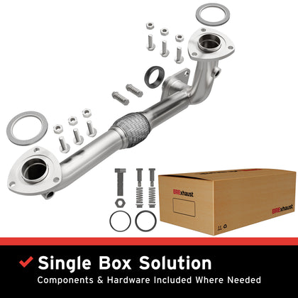 BRExhaust Direct-Fit Exhaust Front Pipe Kit 107-0115