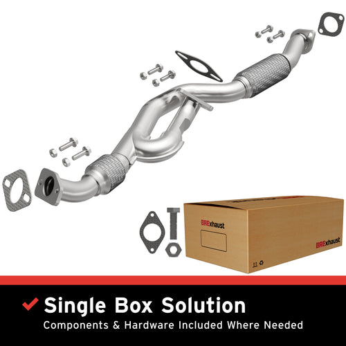 BRExhaust 2005-2008 Kia Sportage 2.7L | 2005-2008 Hyundai Tucson 2.7L Direct-Fit Exhaust Front Pipe Kit 107-0131