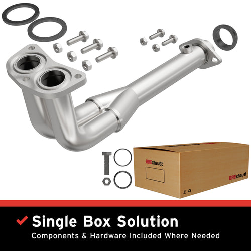 BRExhaust 1994-2001 Acura Integra 1.8L Direct-Fit Exhaust Front Pipe Kit 107-0137