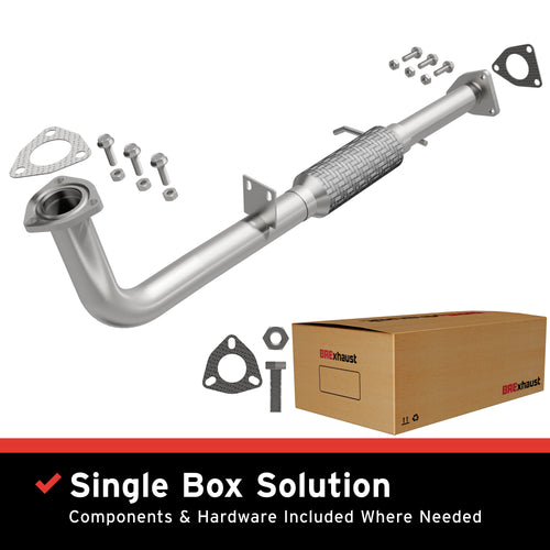 BRExhaust 1990-1993 Honda Accord 2.2L Direct-Fit Exhaust Front Pipe Kit 107-0141