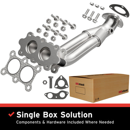 BRExhaust Direct-Fit Exhaust Front Pipe Kit 107-0144