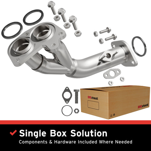 BRExhaust 1995-2000 Toyota Tacoma Pre Runner 3.4L Direct-Fit Exhaust Front Pipe Kit 107-0150