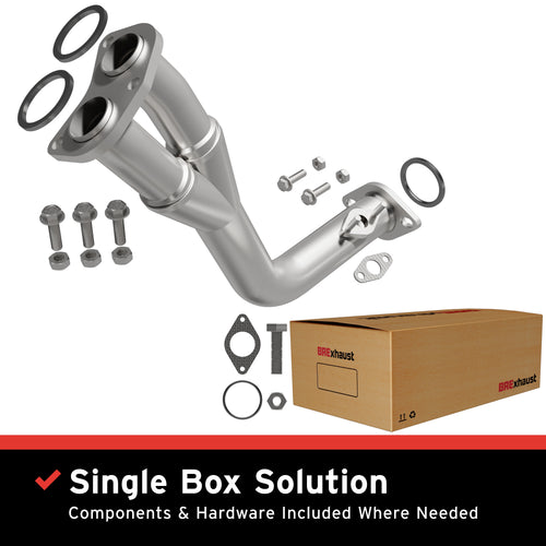 BRExhaust 1995-2000 Toyota Tacoma 2.4L Direct-Fit Exhaust Front Pipe Kit 107-0155