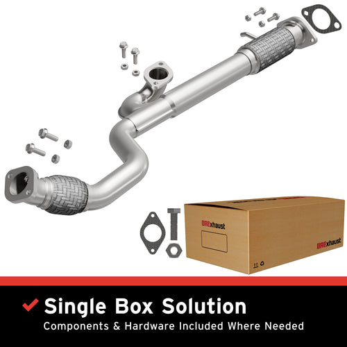 BRExhaust 2010-2011 Chevrolet Equinox 3.0L | 2010-2011 GMC Terrain 3.0L Direct-Fit Exhaust Front Pipe Kit 107-0166