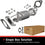 BRExhaust Direct-Fit Exhaust Front Pipe Kit 107-0168