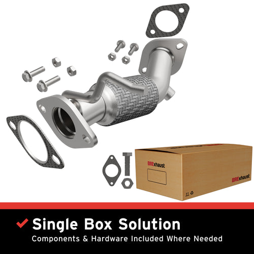 BRExhaust 2011-2014 Hyundai Sonata 2.4L Direct-Fit Exhaust Front Pipe Kit 107-0172