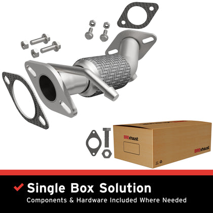 BRExhaust 2013-2015 Kia Optima 2.0L / 2011-2014 Hyundai Sonata 2.4L Direct-Fit Exhaust Front Pipe Kit 107-0173