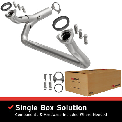 BRExhaust Direct-Fit Exhaust Front Pipe Kit 107-0174