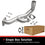 BRExhaust Direct-Fit Exhaust Front Pipe Kit 107-0186