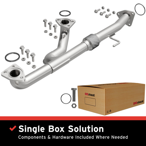 BRExhaust 2005-2010 Honda Odyssey 3.5L Direct-Fit Exhaust Front Pipe Kit 107-0191