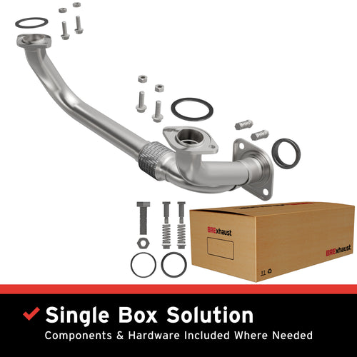 BRExhaust 2006-2008 Suzuki Grand Vitara 2.7L Direct-Fit Exhaust Front Pipe Kit 107-0203