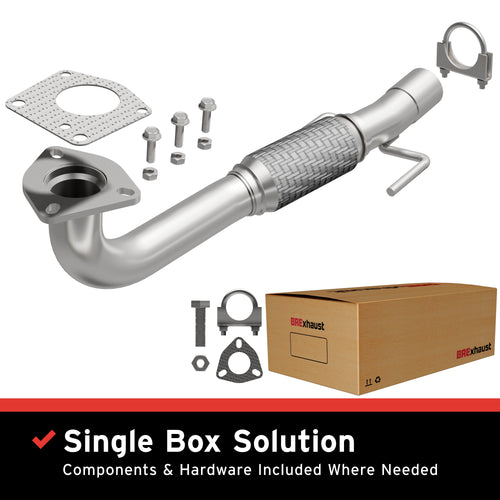 BRExhaust 2003-2011 Saab 9-3 2.0L Direct-Fit Exhaust Front Pipe Kit 107-0225