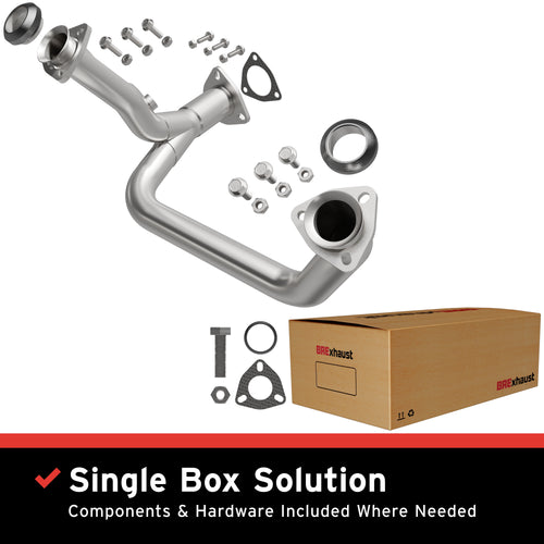 BRExhaust 1998-1999 Chevrolet S10 4.3L | 1998-1999 GMC Sonoma 4.3L Direct-Fit Exhaust Front Pipe Kit 107-0227
