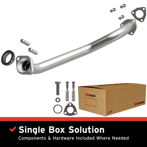 BRExhaust 2006-2011 Honda Civic 1.8L Direct-Fit Exhaust Front Pipe Kit 107-0231