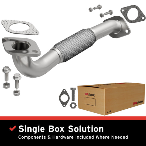 BRExhaust 2000-2004 Ford Focus 2.0L Direct-Fit Exhaust Front Pipe Kit 107-0258