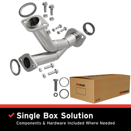 BRExhaust Direct-Fit Exhaust Front Pipe Kit 107-0262