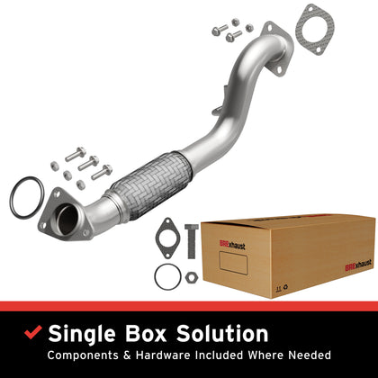BRExhaust 2014 Nissan Rogue Select 2.5L | 2008-2013 Nissan Rogue 2.5L Direct-Fit Exhaust Front Pipe Kit 107-0266