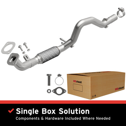 BRExhaust 2015-2020 Jeep Renegade 2.4L Direct-Fit Exhaust Front Pipe Kit 107-0280