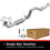 BRExhaust 2015-2020 Jeep Renegade 2.4L Direct-Fit Exhaust Front Pipe Kit 107-0280
