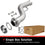 BRExhaust 2011-2017 Dodge Durango 3.6L | 2011-2017 Jeep Grand Cherokee 3.6L Direct-Fit Exhaust Front Pipe Kit 107-0281