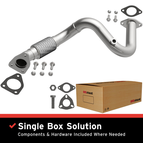 BRExhaust 2013-2018 Buick Encore 1.4L | 2015-2019 Chevrolet Trax 1.4L Direct-Fit Exhaust Front Pipe Kit 107-0286