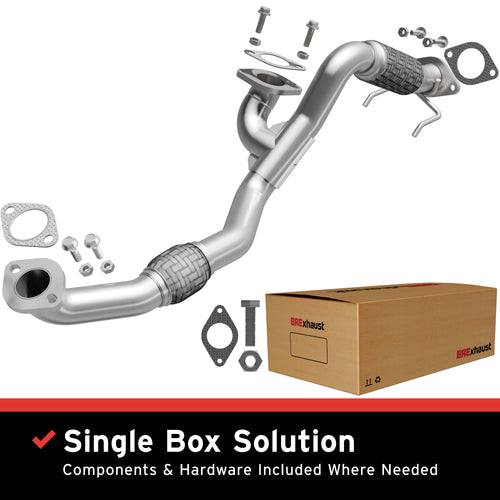 BRExhaust 2011-2013 Kia Sorento 3.5L | 2010-2012 Hyundai Santa Fe 3.5L Direct-Fit Exhaust Front Pipe Kit 107-0293