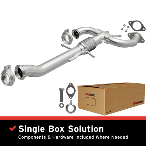 BRExhaust 2017-2025 Chrysler Pacifica 3.6L / 2020-2025 Chrysler Voyager 3.6L Direct-Fit Exhaust Front Pipe Kit 107-0394