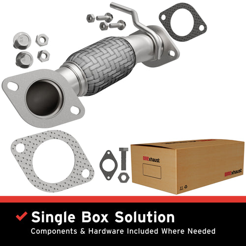 BRExhaust 2017-2020 Kia Optima 2.4L | 2015-2019 Hyundai Sonata 2.4L Direct-Fit Exhaust Front Pipe Kit 107-0409