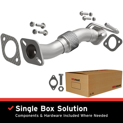 BRExhaust Direct-Fit Exhaust Front Pipe Kit 107-0411