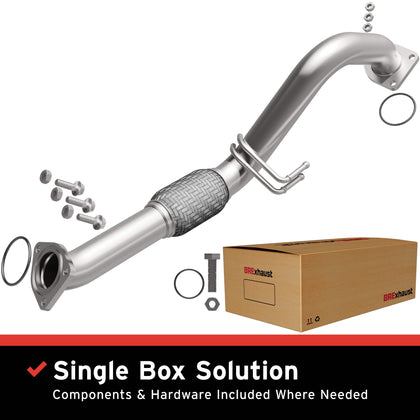 BRExhaust 2018-2022 Honda Accord 1.5L Direct-Fit Exhaust Front Pipe Kit 107-0502